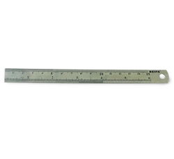 RULER STAINLESS STEEL 15cm HARDENED BEIFA 0161