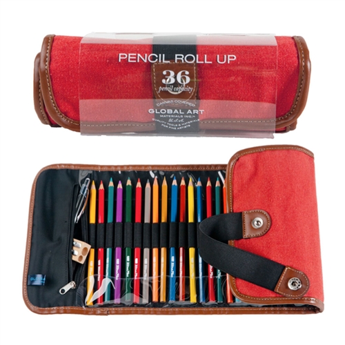 Canvas Pencil Roll 