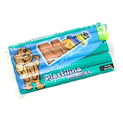 PLASTICINE CLAY MAKICO GREEN 135 grams 9155