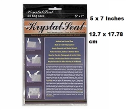 KRYSTAL SEAL BAGS 5X7 INCHES 25/PK AZKS0507