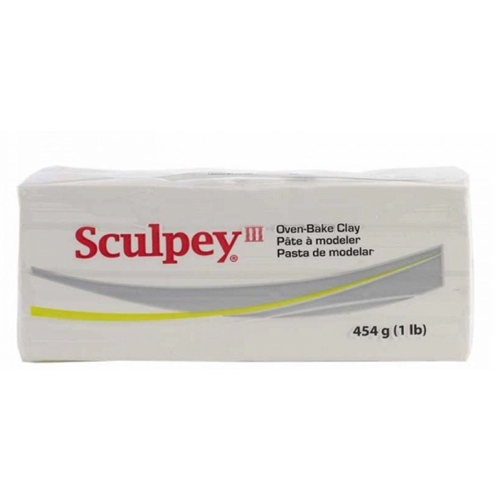 Sculpey III Clay 1 lb. White