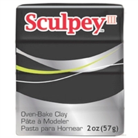 SCULPEY III CLAY BLACK 2OZ SY042