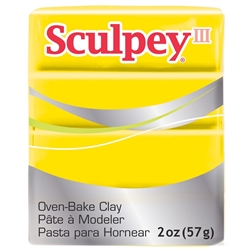 SCULPEY III CLAY YELLOW 2OZ SY072