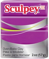 SCULPEY III CLAY FUCHSIA PEARL 2OZ SY1112