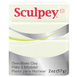 SCULPEY III CLAY GLOW-N-THE DARK 2OZ SY1113