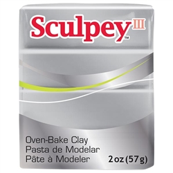 SCULPEY III CLAY SILVER 2OZ SY3021130