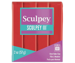 SCULPEY III CLAY 2OZ POPPY SY1137