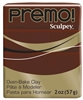 PREMO 2 onz BURNT UMBER - SCULPEY CLAY SYP5053