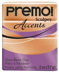 PREMO 2 onz COPPER METALLIC- SCULPEY CLAY SYP5067