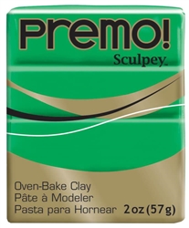 PREMO 2 onz GREEN - SCULPEY CLAY SYP5323