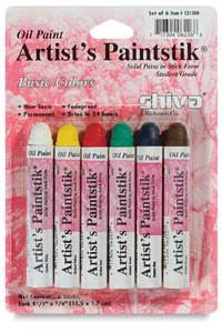 OIL PAINTSTICK SET 6 STUDENT 121500