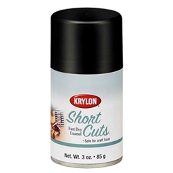 SPRAY SHORT CUTS BLACK GLOSS KRSCS054