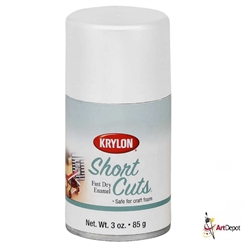 SPRAY SHORT CUTS FLAT WHT 3 OZ  KRSCS055