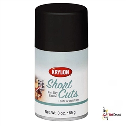 SPRAY SHORT CUTS BLACK MATTE 3 OZ KRSCS056