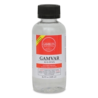 GAMVAR OIL & ACRYLIC GLOSS VARNISH 4.2 ONZ GAMBLIN GB10054