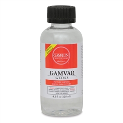 GAMVAR OIL & ACRYLIC GLOSS VARNISH 4.2 ONZ GAMBLIN GB10054