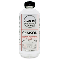  Gamblin Gamsol Odorless Mineral Spirits Bottle, 4.2oz