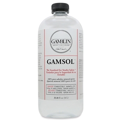 GAMSOL ODORLESS MINERAL SPIRITS 33.8 onz SOLVENTGB00092