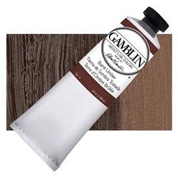 GAMBLIN OIL 37ML BURNT UMBER GB1080