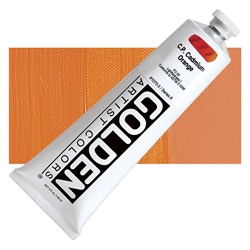 GOLDEN ACRYLIC HB CADMIUM ORANGE 148ML GD1070-3