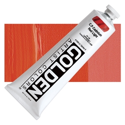 GOLDEN ACRYLIC HB CADMIUM RED LIGHT 148ML GD1090-3