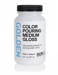 GOLDEN ACRYLIC POURING MEDIUM GLOSS 8OZ - GD3501-5