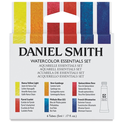 DANIEL SMITH WATERCOLOR SET - 1/2 PAN SKETCHER SET/6 DJ285650005