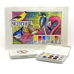 DANIEL SMITH WATERCOLOR SET - 1/2 PAN SKETCHER SET/6 DJ285650005