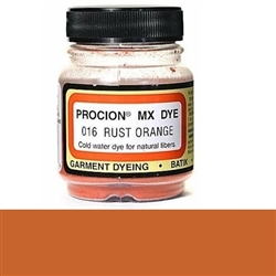 COLD WATER DYE PROCION 0.67 onz RUST ORANGE JAPMX1016