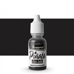 PINATA ALCOHOL INK 0.5 onz - 14.7 ml MANTILLA BLACK JAJFC1031