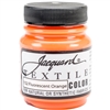 JACQUARD TEXTILE COLOR FABRIC PAINT 2.25OZ FLOURESCENT ORANGE 152 - JAC1152