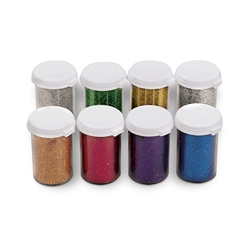 GLITTER SET 8 SHAKERS SURTIDA 1 BUHO 40040055