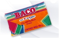 PLASTICINE CLAY BACO ORANGE 180GRM 140018