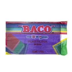 PLASTICINE CLAY BACO VIOLET 180 grams 20500015