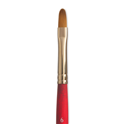 BRUSH VELVETOUCH 3950 FILBERT 6