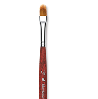 BRUSH VELVETOUCH 3950 MINI FILBERT COMB 1/4 INCH P3950MFG025