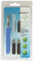 CALLIGRAPHY SET BASIC 3 NIB MUMT1951