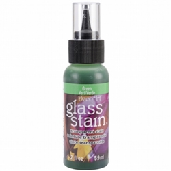 GLASS STAIN 1oz GREEN GLS10