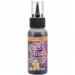 GLASS STAIN 1oz BROWN GLS11