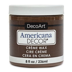 DECOR CREME WAX 8OZ DEEP BROWN DPADM07-36