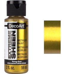DecoArt Americana Decor Metallics 24K Gold Paint - 8oz Metallic 24K Gold  Acrylic Paint - Water Based Multi Surface Paint for Arts and Crafts, Home