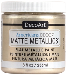 AMERICANA DECORE MATTE METALLIC 8OZ IVORY PEARL DPADMMT02-36