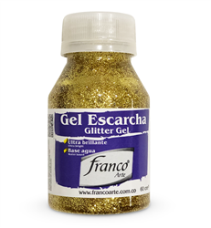 FRANCO GLITTER GOLD GEL 60ml 482642-16025