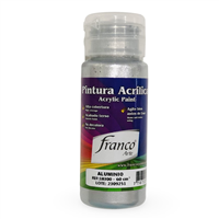 FRANCO ACRYLIC METALLIC ALUMINIO 485186