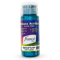 FRANCO ACRYLIC METALLIC TURQUOISE 487722-18301