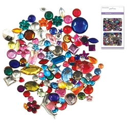 GEMSTONES ASST CLRS/SZS 30G MQCE060