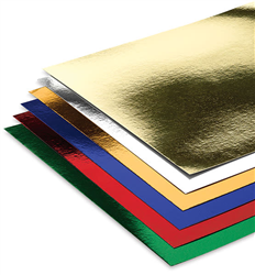 METALLIC PAPER 10 PACK - HEAVYWEIGHT- 8.5x11 inches 953102