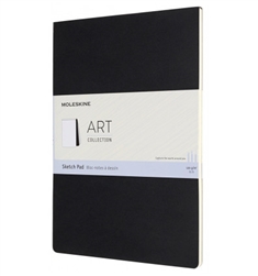 MOLESKIN SKETCH PAD - ART COLLECTION 8.3x11.7 A4 BLACK MF2685-7