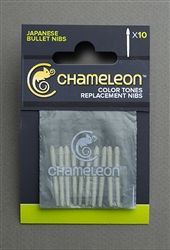 MARKER CHAMELEON REPLACEMENT BULLET NIBS 10PK CJCT9502-DISC