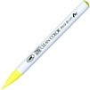 PEN BRUSH TIP ZIG REAL BRUSH FLUORESCENT YELLOW ZGRB6000AT01